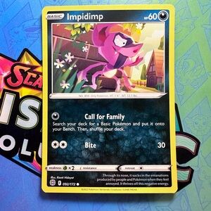 impidimp (092/172) - common — pokémon: brilliant stars